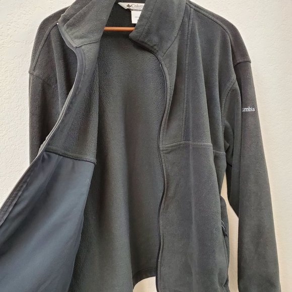 Columbia Men's Fleece Zip Closure Jacket Size XL - Picture 8 of 10